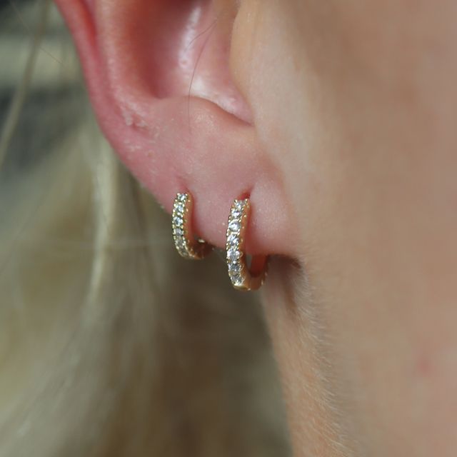 Earrings Crystal Medium